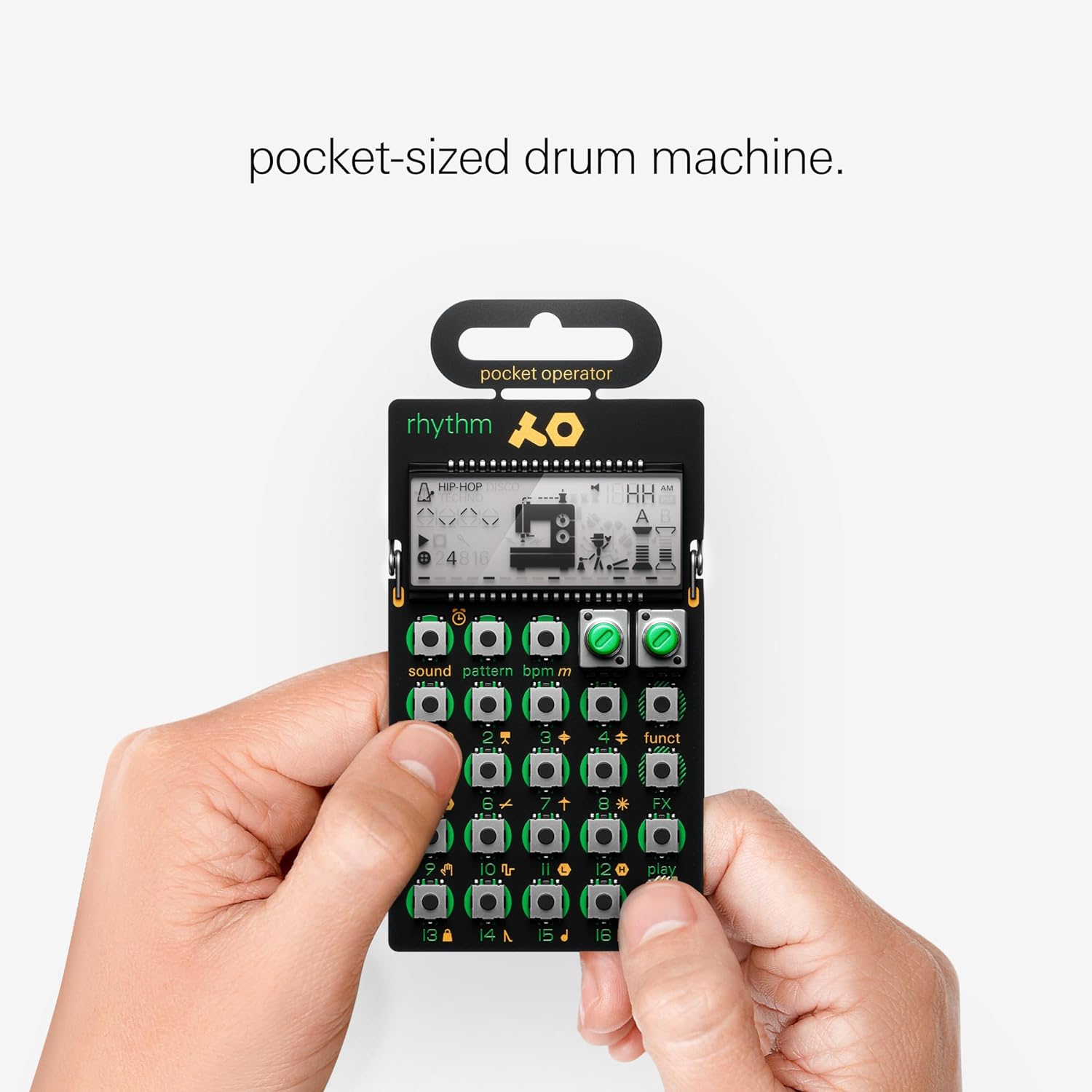 teenage engineering EP–133 K.O. II 128MB sampler, drum machine and sequencer with built-in microphone and effects - Image 2