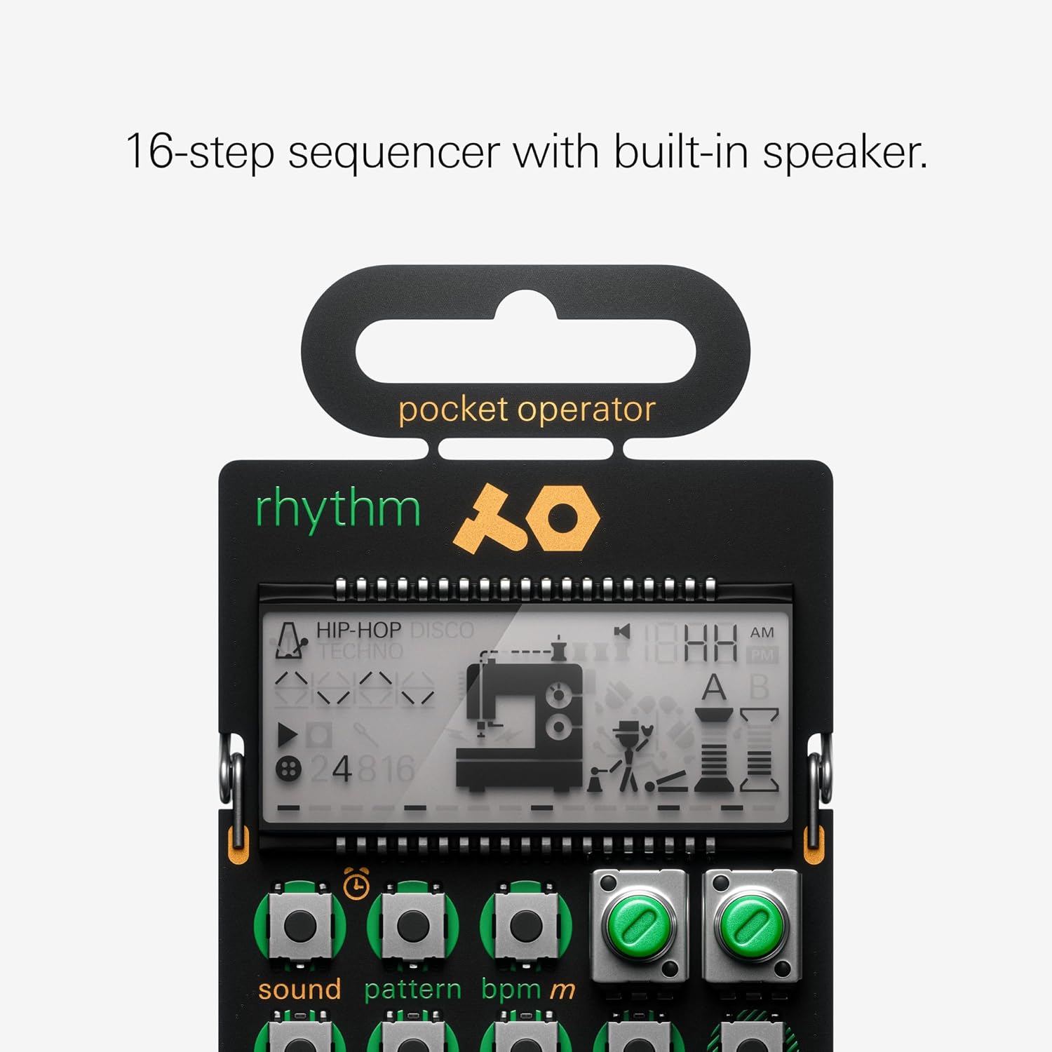 teenage engineering EP–133 K.O. II 128MB sampler, drum machine and sequencer with built-in microphone and effects - Image 4
